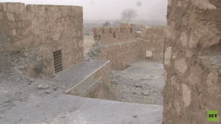 صور حصرية لـ RT من قلعة تدمر