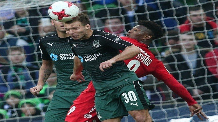 كراسنودار يفرض التعادل على سبارتاك في الدوري الروسي