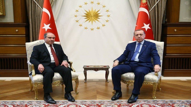 أردوغان يستقبل رئيس الوزراء الأردني في أنقرة