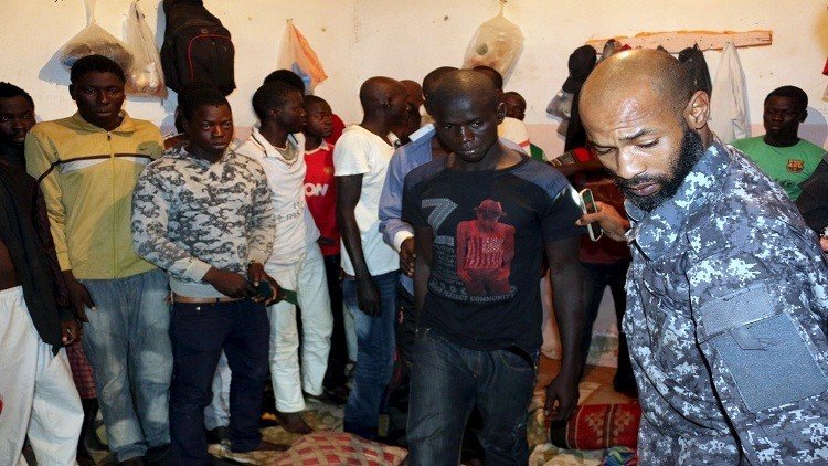 قتل جماعي لمهاجرين أفارقة في ليبيا