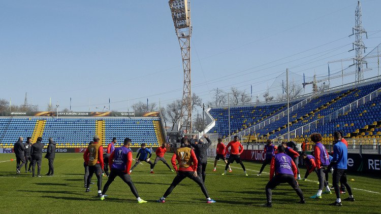 الشياطين الحمر لأول مرة على ضفاف نهر الدون