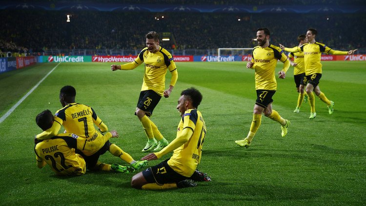 بوروسيا دورتموند يبلغ ربع نهائي دوري الأبطال