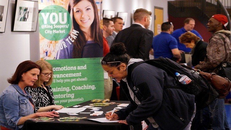 انتعاش سوق العمل في الولايات المتحدة 