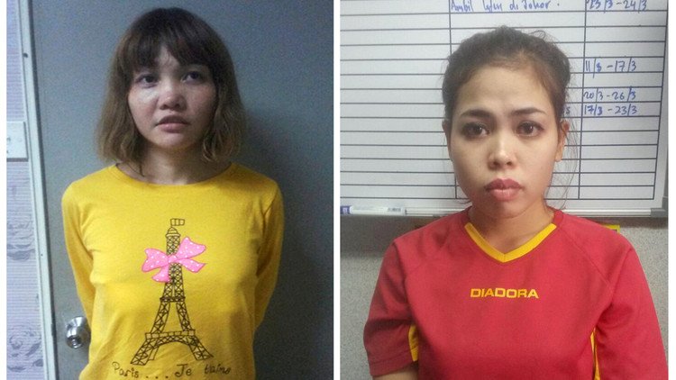 التدريبات على اغتيال كيم جونغ نام 