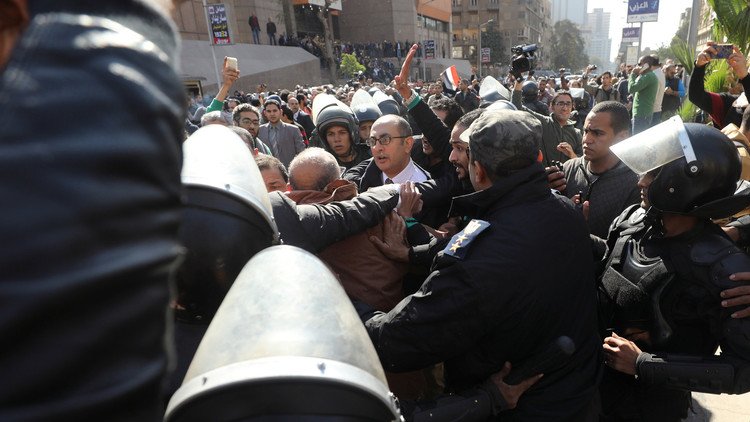 إضراب المحامين المصريين أمام محاكم الجنايات