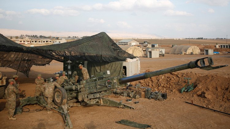 قاعدة جوية أمريكية وسط الأنقاض لدعم هجوم الموصل