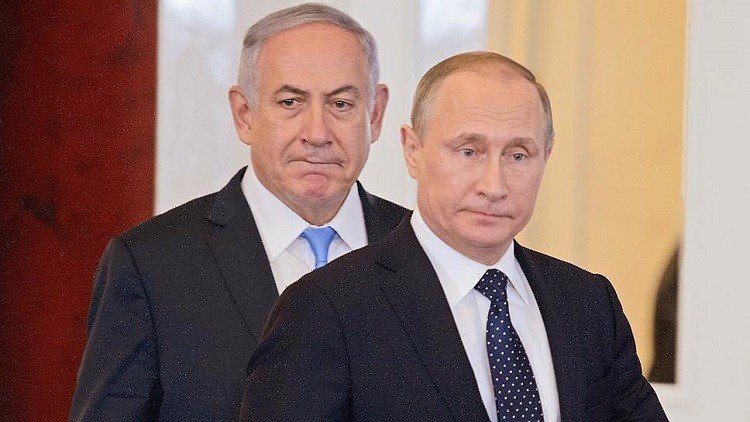 روسيا وإسرائيل وبينهما 