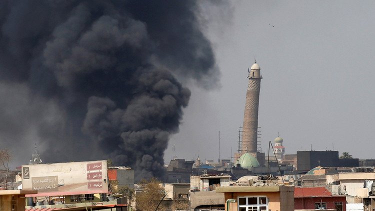مقتل عشرات المدنيين بقصف للتحالف الدولى على الموصل
