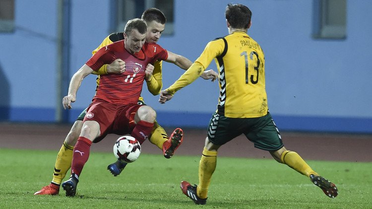 التشيك تكرم ضيفتها ليتوانيا بثلاثية