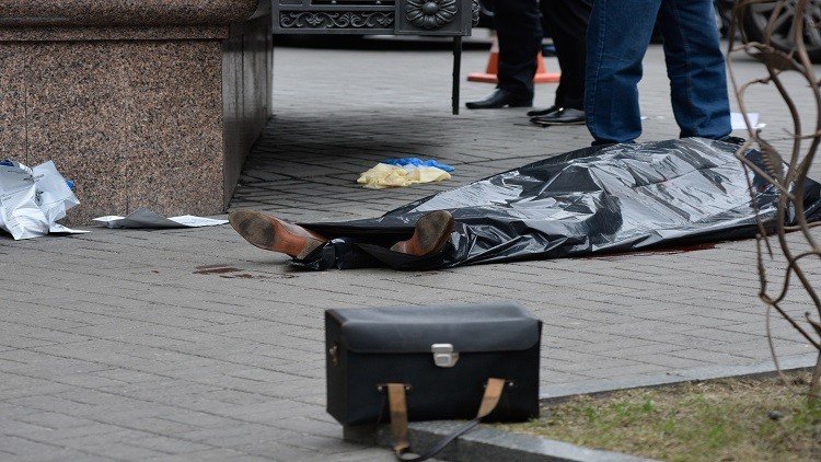 "قتل النائب السابق فورونينكوف - قربان طقوسي"