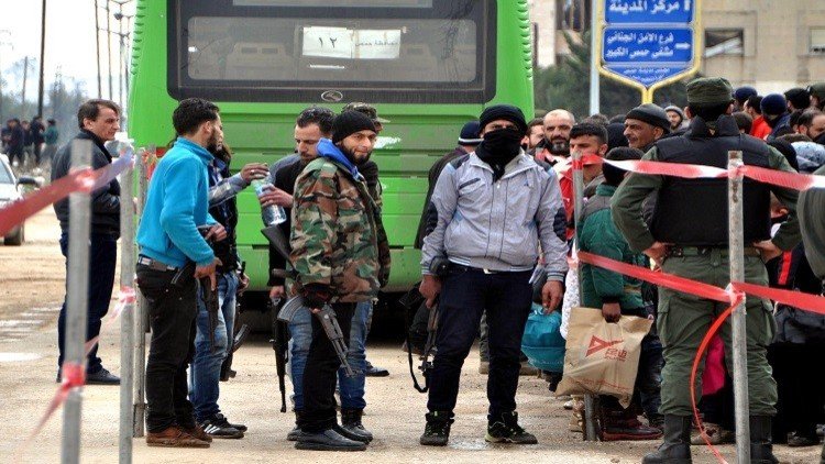 ماذا أخرج مسلحو الوعر معهم من حمص ؟