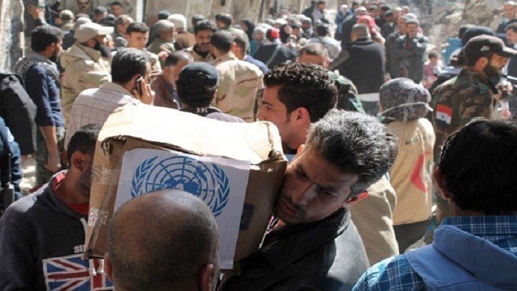 الأمم المتحدة تنقل المساعدات إلى بلودان وتلبيسة في سوريا