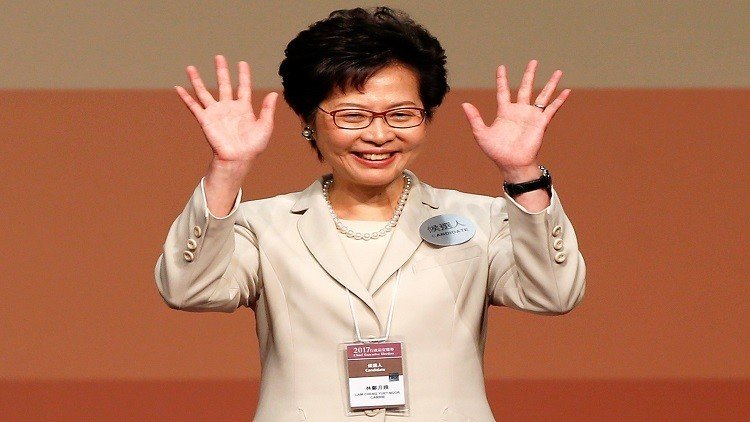 بكين تصادق على تعيين  كاري لام، رئيسة تنفيذية لهونغ كونغ