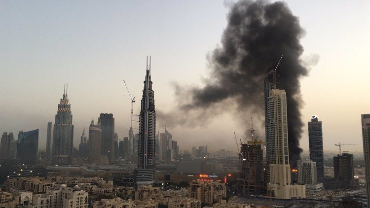 شرطة دبي تكشف أسباب حريق مبنى 