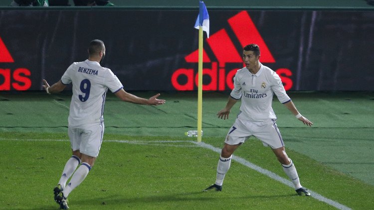 ريال مدريد يسجل في 50 مباراة على التوالي