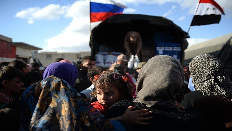 دفعة جديدة من المساعدات الروسية للمتضررين في سوريا