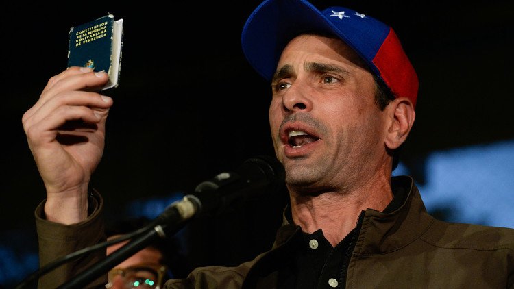 فنزويلا تمنع زعيم المعارضة من المناصب السياسية لمدة 15 عاما