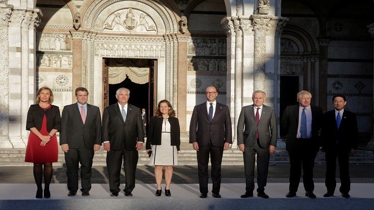 وزراء خارجية G7 يسعون مع نظراء عرب لإقناع روسيا بالتخلي عن الأسد