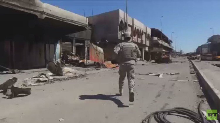 تواصل العمليات العسكرية غرب الموصل 