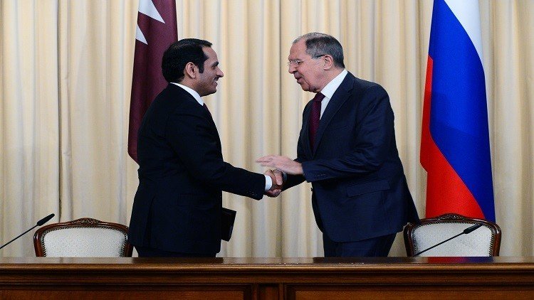 لافروف: نخطط لزيادة الاستثمار مع قطر