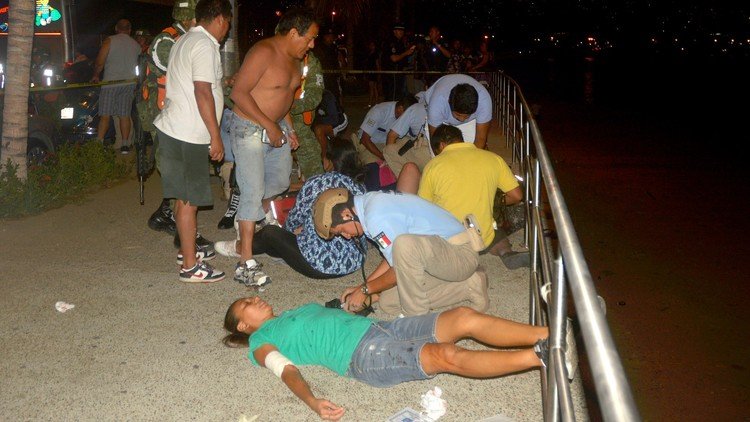 قتيلان وجرحى سياح برصاص مجهولين  في المكسيك