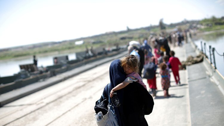 نزوح  نصف مليون شخص بسبب معارك الموصل