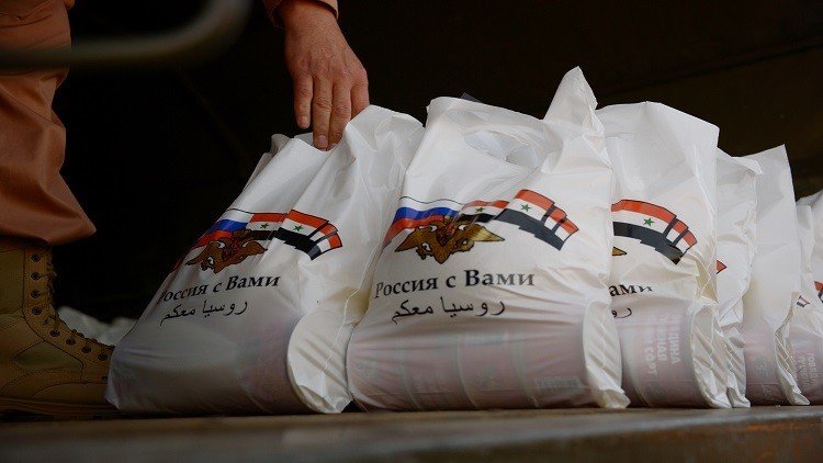 دفعة جديدة من المساعدات الروسية إلى حلب ودمشق
