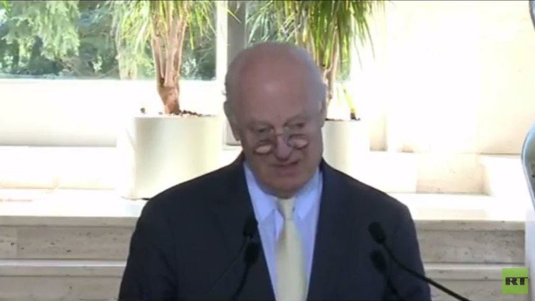 دي ميستورا يعلن تأجيل الاجتماع الثلاثي حول سوريا