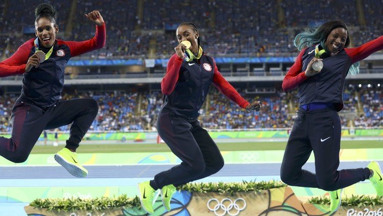 إيقاف بطلة أولمبية لمدة عام