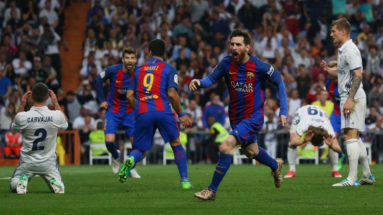 الساحر ميسي يحسم الكلاسيكو لبرشلونة بهدف قاتل في مرمى ريال مدريد