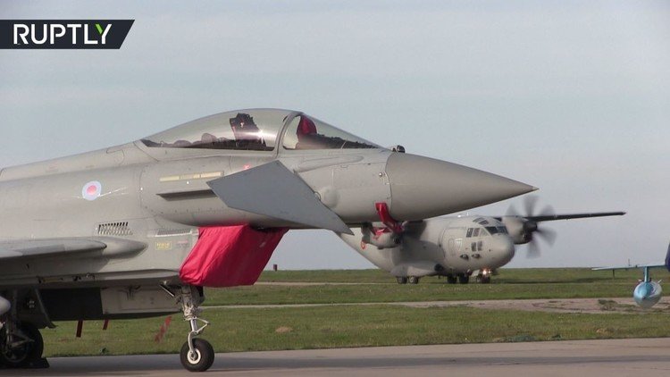 طائرات حربية بريطانية تدخل الخدمة في رومانيا ضمن حملة الناتو