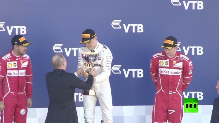 بوتاس يتوج بجائزة روسيا الكبرى للفورمولا 1