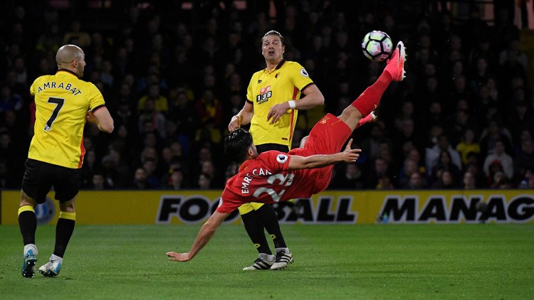 بالفيديو.. هدف خرافي بقدم إيمري جان