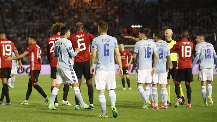 مانشستر يونايتد يقترب من نهائي الدوري الأوروبي