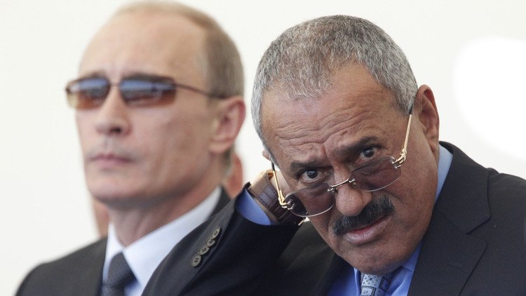 علي عبد الله صالح يدعو بوتين لاتخاذ موقف حازم بشأن اليمن