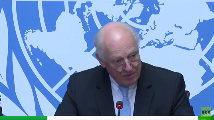 دي ميستورا: اتفقنا على السلال الأربع مع دمشق والأسد يؤمن بالعملية السياسية