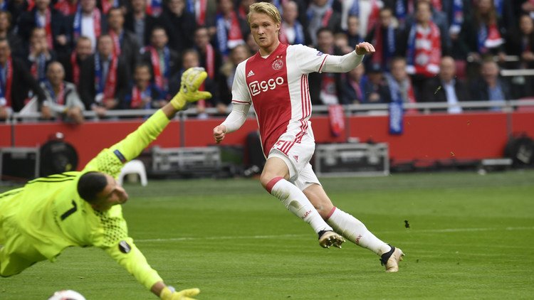 الموهبة كاسبر دولبيرغ يحصد جائزة كرويف