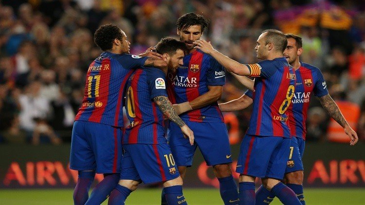 ريال مدريد يحتفل وميسي يبدع! (فيديو)