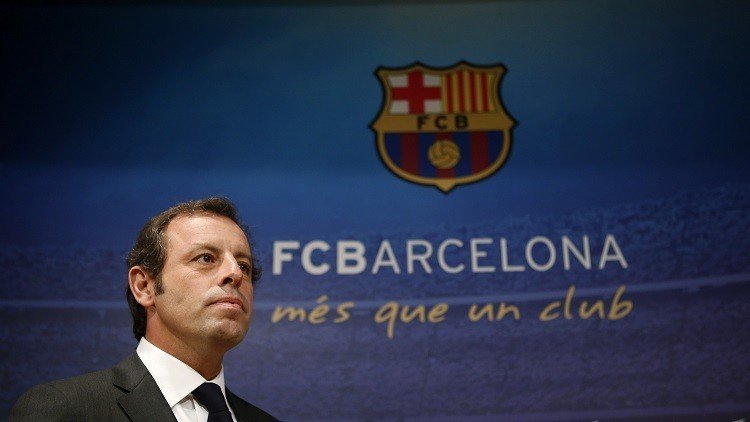 اعتقال رئيس نادي برشلونة السابق 