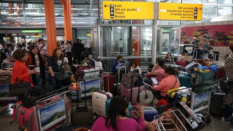 عودة الحياة إلى مطاري لندن بعد