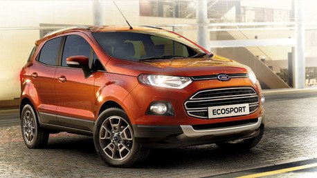 جاء في المرتبة العاشرة سيارة الدفع الرباعي Ford EcoSport بسعر يبلغ 990 ألف روبل (حوالي 17.36 ألف دولار)