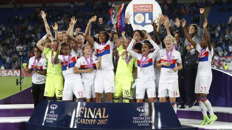 سيدات ليون بطلات لدوري أبطال أوروبا