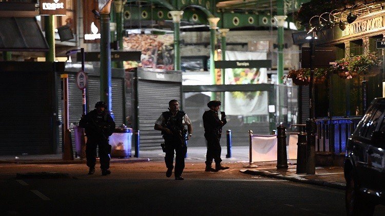 إصابة رجل بالخطأ برصاص الشرطة البريطانية أثناء تصديها لمنفذي هجمات لندن