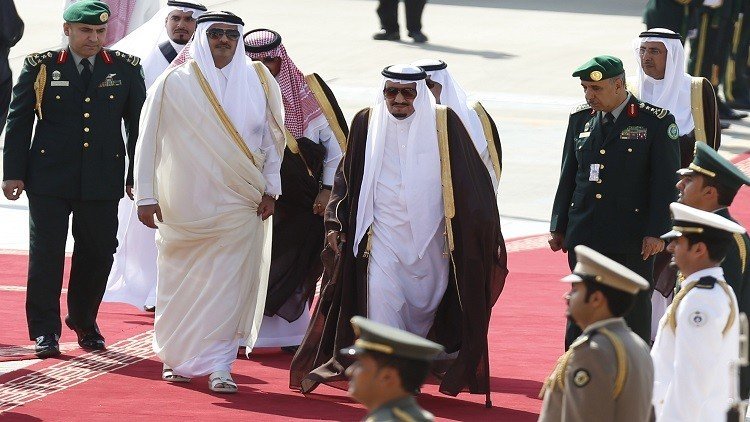 بيان قطع الرياض لعلاقاتها الدبلوماسية مع قطر