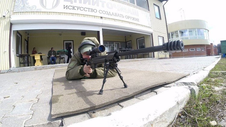 قناصة جديدة اختبرت في مقاطعة موسكو (فيديو)