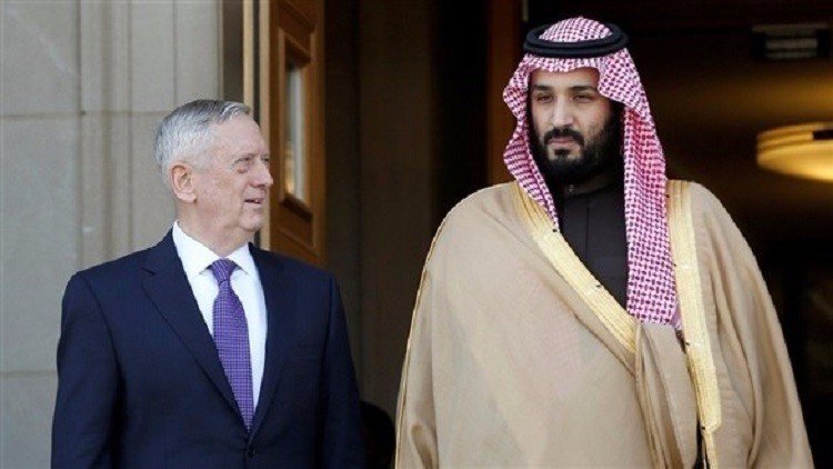 السعودية: محمد بن سلمان يتلقى اتصالا هاتفيا من وزير الدفاع الأمريكي