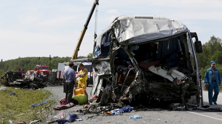 10 قتلى على الأقل بحادث سير مروع جنوب شرق روسيا