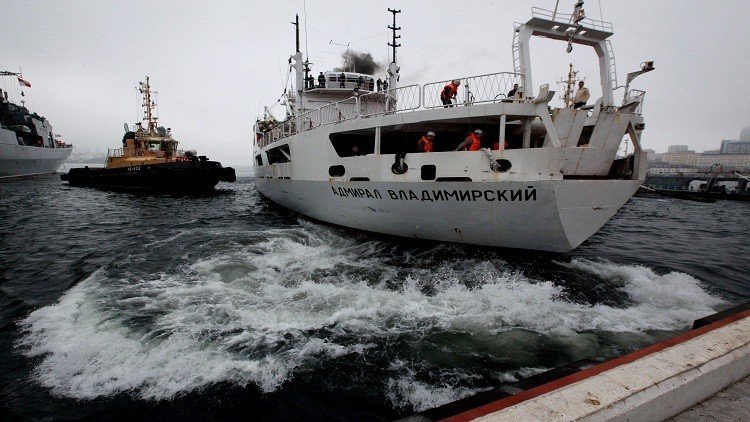 سفينة الأبحاث الأميرال فلاديميرسكي تصل إلى جيبوتي