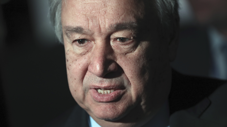 غوتيرش يهاتف نائب رئيس الوزراء الكويتي بشأن قطر