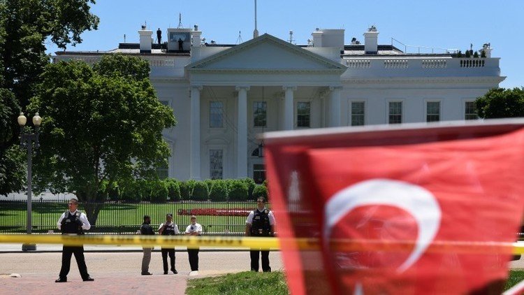 اعتقال شخصين على صلة بأعمال عنف خلال زيارة أردوغان لواشنطن